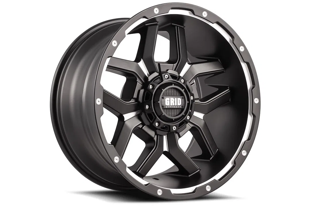 GD0720090052F187 – GRID WHEELS Wheel, 20 Inch Diameter x 9 Inch Width 5 x 127 Millimeter/ 5 x 5.00 Inch/ 5 x 139.7 Mi...